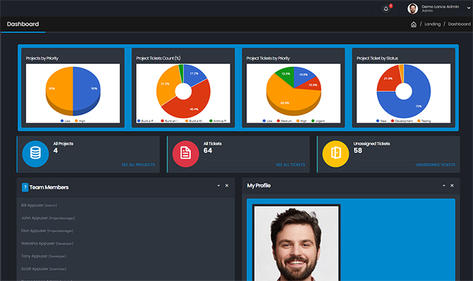 Atlas Tracker Dashboard View 1