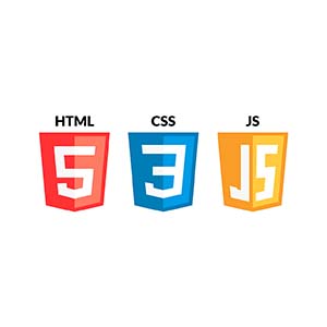 HTML, CSS, and Javascript Logos